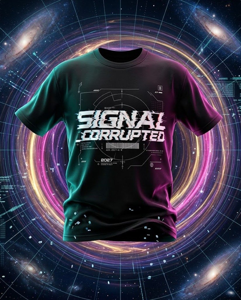 Signal Corrupted tişört
